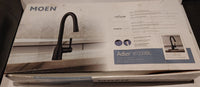 Moen Adler 87233BL robinet de cuisine a bec rétractable