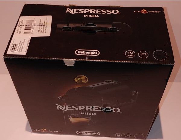 Machine à café  Delonghi Nespresso Inissia Noire (Valeur de 209.99$)