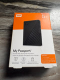 Western Digital My Passport 5TB Black - Modèle WXK2D3DLNZ0
