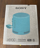 Sony Haut-parleur Bluetooth XB100 Bleu (Model : SRS-XB100/L)