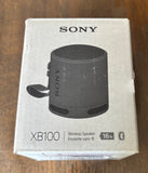 Sony Haut-Parleur bluetooth XB100 noir (SRS-XB100/B) (Sans câble USB)