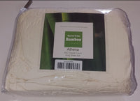 Athena Tassy  - Ensemble de couverture en bamboo couleur crème pour très grand lit (ATHENA TASSYKGCR/CA)