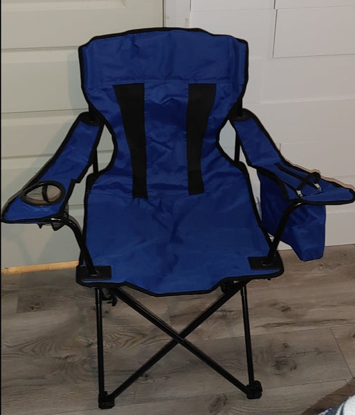 Chaise de camping en maille avec pochette glacière (Produit amazon basics) Valeur de 50$