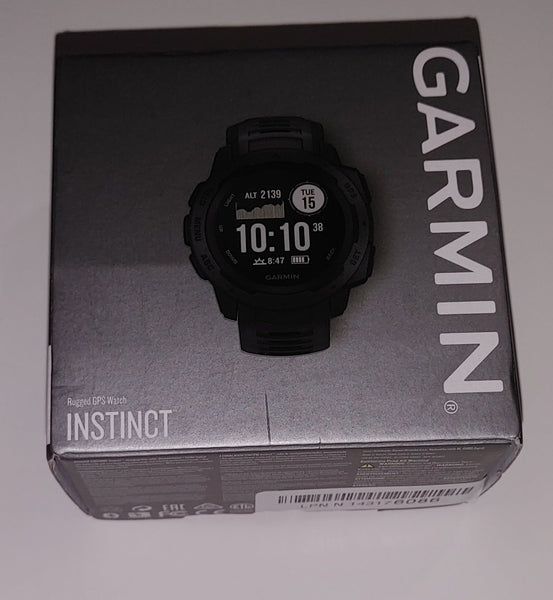 Montre Garmin Instinct  (graphite) MIL-STD-810G (valeur de +200.00$)