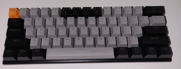E-Yooso Clavier de jeu mécanique Modèle Z-11 - Noir - Gris