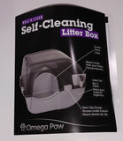 Omega Paw Littière Roll'N Clean Auto nettoyante grandeur régulière Modèle RA15 Beige