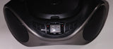 Sylvania Bluetooth Portable CD, Bluetooth, AM, FM radio boom box Model : SRCD1063BT-GRAPHITE