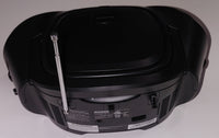 Sylvania Bluetooth Portable CD, Bluetooth, AM, FM radio boom box Model : SRCD1063BT-GRAPHITE