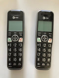 Téléphones sans fil à deux combinés AT&T modèle: BL102-2S