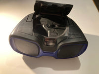 Sylvania CD Radio Boombox Modèle SRCD1037BT-BLACK/BLUE